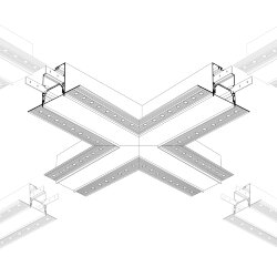 Крестовина SL-LINIA55-FANTOM (Arlight, Металл)