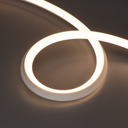 Гибкий неон ARL-MOONLIGHT-1515-3D 24V Warm (1m) (Arlight, 6.8 Вт/м, IP67) - фото 1