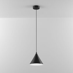 Светильник садово-парковый со светодиодами Bevel 35184/H черный (068472)