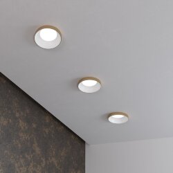 Встраиваемый точечный светильник 112 MR16 белый/золото (053338)