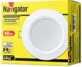 Светильник светодиодный 94 836 NDL-P1-10W-840-WH-LED 10Вт 4000К IP44 750лм 176-264В (аналог R80 100Вт) Navigator 94836 - фото 3