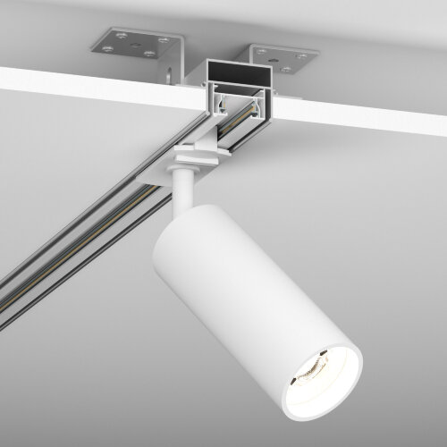 TR3020-AL Закладной профиль для встраиваемого монтажа однофазного трека 2м. Фото 3