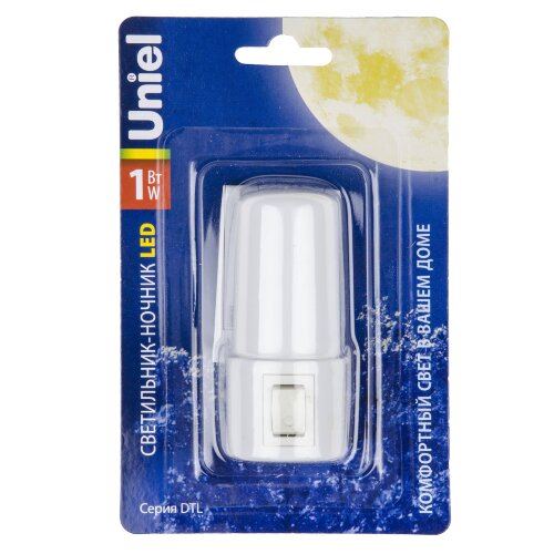 DTL-312 Светлячок-White Светильник-ночник, Механический выключатель, Белый - фото 4