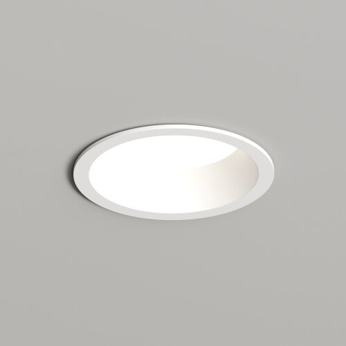 DK3103-WH Встраиваемый влагозащищенный светильник, IP 65, 10 Вт, GU5.3, LED, белый, пластик.