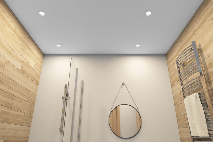 DK3103-WH Встраиваемый влагозащищенный светильник, IP 65, 10 Вт, GU5.3, LED, белый, пластик. Фото 6