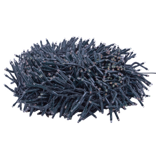 ULD-S2000-1000-DGA-RC AM IP44 FIREWORK Гирлянда светодиодная Фейерверк, 20м, 1000 светодиодов, Янтарный свет, Пульт ДУ в-к, Провод зеленый - фото 2
