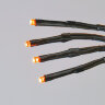 ULD-S2000-1000-DGA-RC AM IP44 FIREWORK Гирлянда светодиодная Фейерверк, 20м, 1000 светодиодов, Янтарный свет, Пульт ДУ в-к, Провод зеленый - фото 7