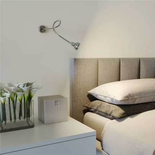 Подсветка галогенная 1214 MR16 хром - фото 3