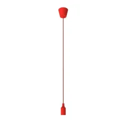 Светильник Decor E27 IP20 200-240В 1м подвесной красн. GAUSS PL013