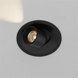 Встраиваемый светильник Фокус мини / Focus LED mini 8 Вт 3000 К 50° (Черный) DL127-8W3K-B