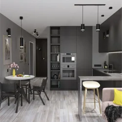 Светильник накладной под лампу GX53 черн. IEK LUPB0-GX53-1-K02