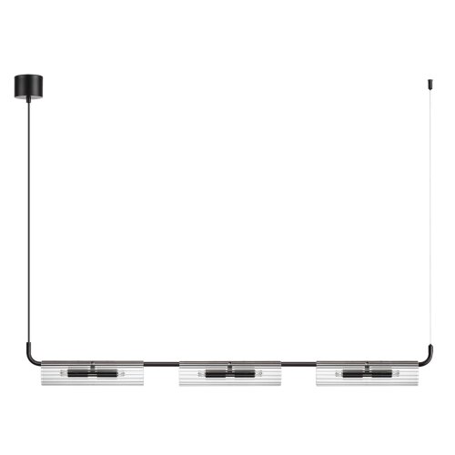 Подвес линейный «LUMION» 6561/6, серия: TORONTO (крепление на планке). Фото 1.