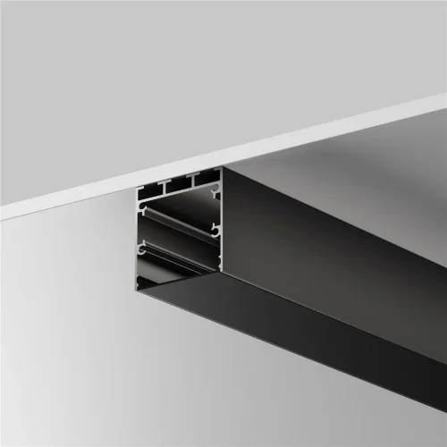Рассеиватель для профиля 35x35 (Чёрный, 2 м), ALM-35-B-DF-2M 642040 (Черный) 642040 - фото 3