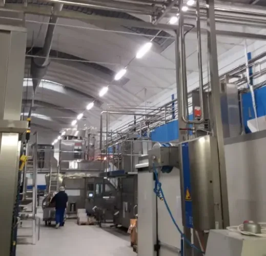 Светильник светодиодный промышленный линейный 53W/6500K | L=1500mm 7000Lm 50000h IP66 | - Vossloh-Schwabe. Фото 4