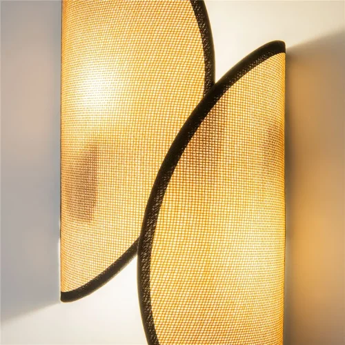 Настенный светильник (бра) Organic G9х2 (Черный) - фото 4