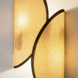 Настенный светильник (бра) Organic G9х2 (Черный)