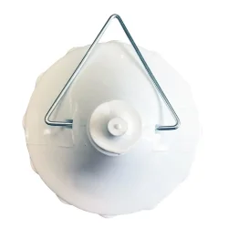 Светильник НСП 03-60 корпус пластик бел. без стекла Элетех 1005550252