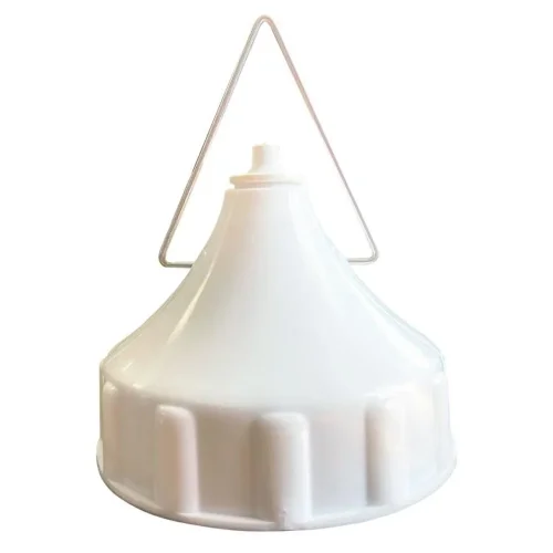 Светильник НСП 03-60 корпус пластик бел. без стекла Элетех 1005550252 - фото