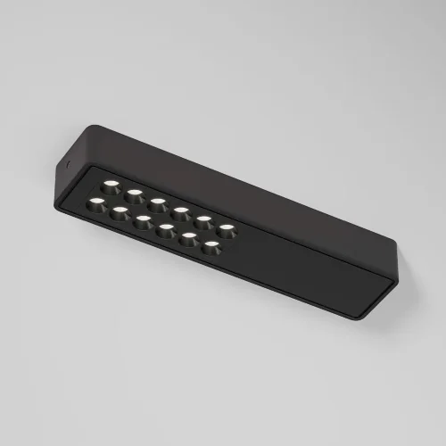Светильник потолочный светодиодный Tend 9W 4000K черный 25114/LED - фото