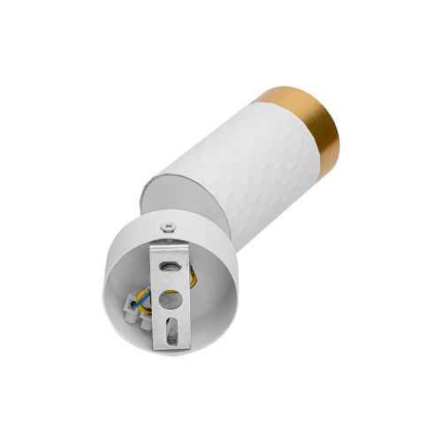 Светильник WOLTA WSL-GU10/S10WG под лампу GU10 Белый / Золотой CELLA - фото 9.