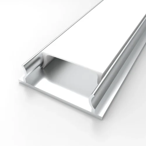 Алюминиевый профиль гибкий 259 (2000x18x6мм с рассеивателем) - фото I
