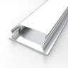 Алюминиевый профиль гибкий 259 (2000x18x6мм с рассеивателем) - фото I