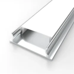 Алюминиевый профиль гибкий 259 (2000x18x6мм с рассеивателем)