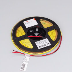 Светодиодная лента COB-X480-4mm 24V Yellow Volt (4 W/m, IP20, 5m) (Arlight)