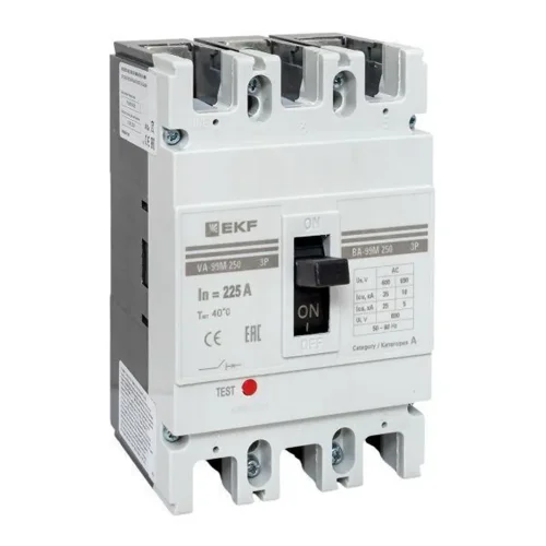 Выключатель автоматический 3п 250/225А 35кА ВА-99М PROxima EKF mccb99-250-225m - фото