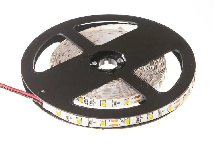 Лента светодиодная герметичная ELF GERMES, 300SMD (2835), 12В, IP65, 5м, желтая - фото 2