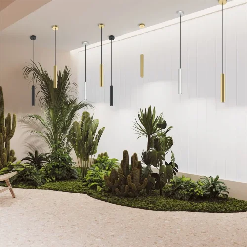 Подвесной светильник Pro Focus GU10x1 (Серебро) - фото 3