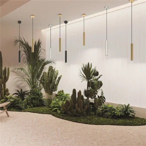 Подвесной светильник Pro Focus GU10x1 (Серебро) - фото 10