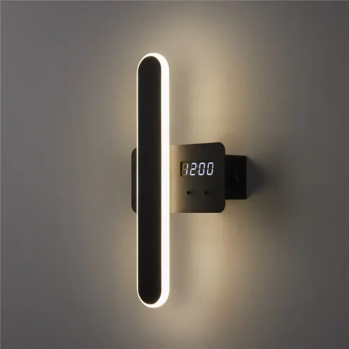 Настенный светильник (бра) FR6168WL-L11B Времмя / Times 11 Вт LED (Черный) FR6168WL-L11B - фото 6