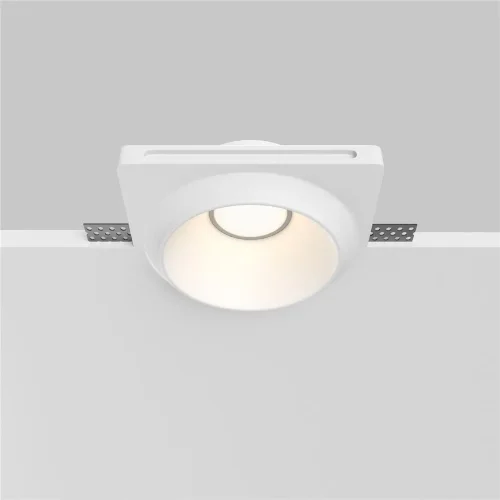 Встраиваемый светильник Gyps Modern GU10 1х10Вт (Белый) - фото 6