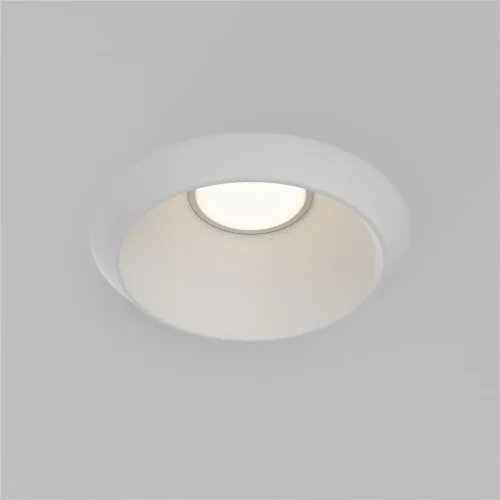 Встраиваемый светильник Гипс Модерн / Gyps Modern 1*GU10 10 Вт (Белый) DL124-GU10-01-TRS-W - фото 4