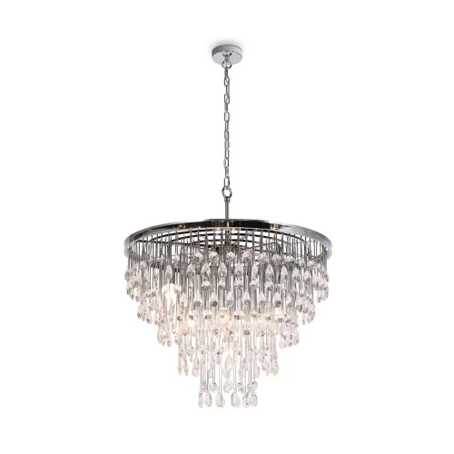 Подвесной светильник Linn E14x9 (Хром) - фото