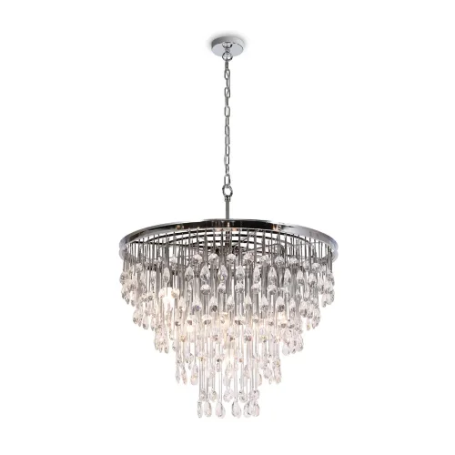 Подвесной светильник Линн / Linn E14х9 (Хром) MOD091PL-09CH - фото 3