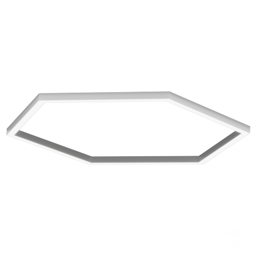 Светильник Шестигранник S50 (RAL9003/824*6mm/LT70 — 4K/104W) - фото 1