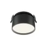 Встраиваемый светильник Onda 4000K 12Вт 120° (Черный) - фото