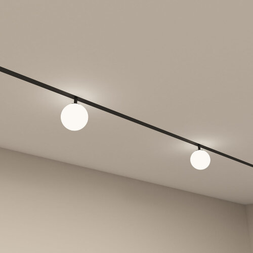 DK8050-BK Рассеивающий светильник SMART MOON 5W DIM 3000K-6000K, ?100мм, черный, акрил. Фото 3