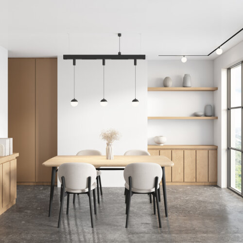 Светильник на шине Denkirs SMART MOON | СМАРТ МУН DK8050-BK. Фото 7