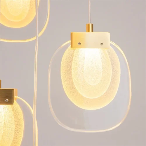 Подвесной светильник Biology 3000К 30Вт (Латунь) - фото 11