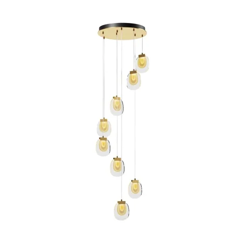 Подвесной светильник Biology 3000К 30Вт (Латунь) - фото