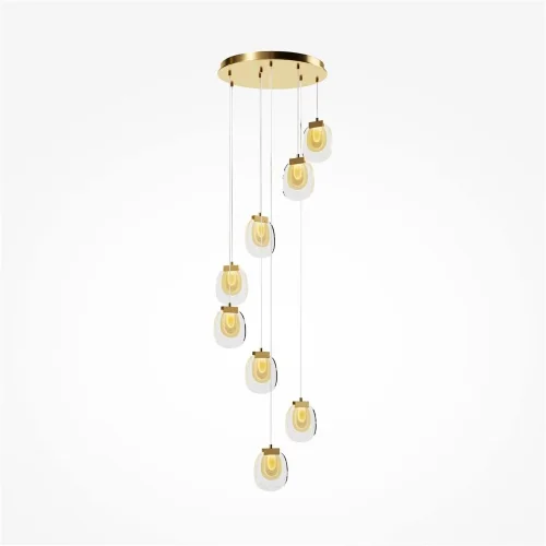 Подвесной светильник Biology 3000К 30Вт (Латунь) - фото 5