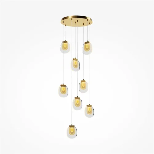 Подвесной светильник Biology 3000К 30Вт (Латунь) - фото 6