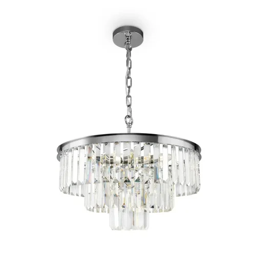 Подвесной светильник Revero E14х7 (Хром) - фото