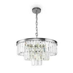 Подвесной светильник Revero E14х7 (Хром)