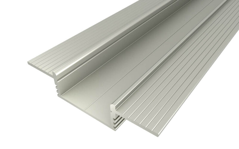 Профиль алюминиевый под шпаклевку LC-LPSH-1258-2 Anod - фото