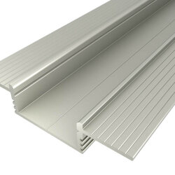 Профиль алюминиевый под шпаклевку LC-LPSH-1258-2 Anod