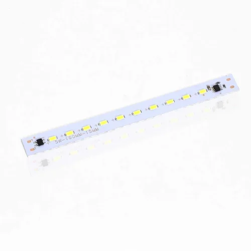 Светодиодная линейка 2835, 12 led, 220V, 5W, 160mm, D164, white - фото I